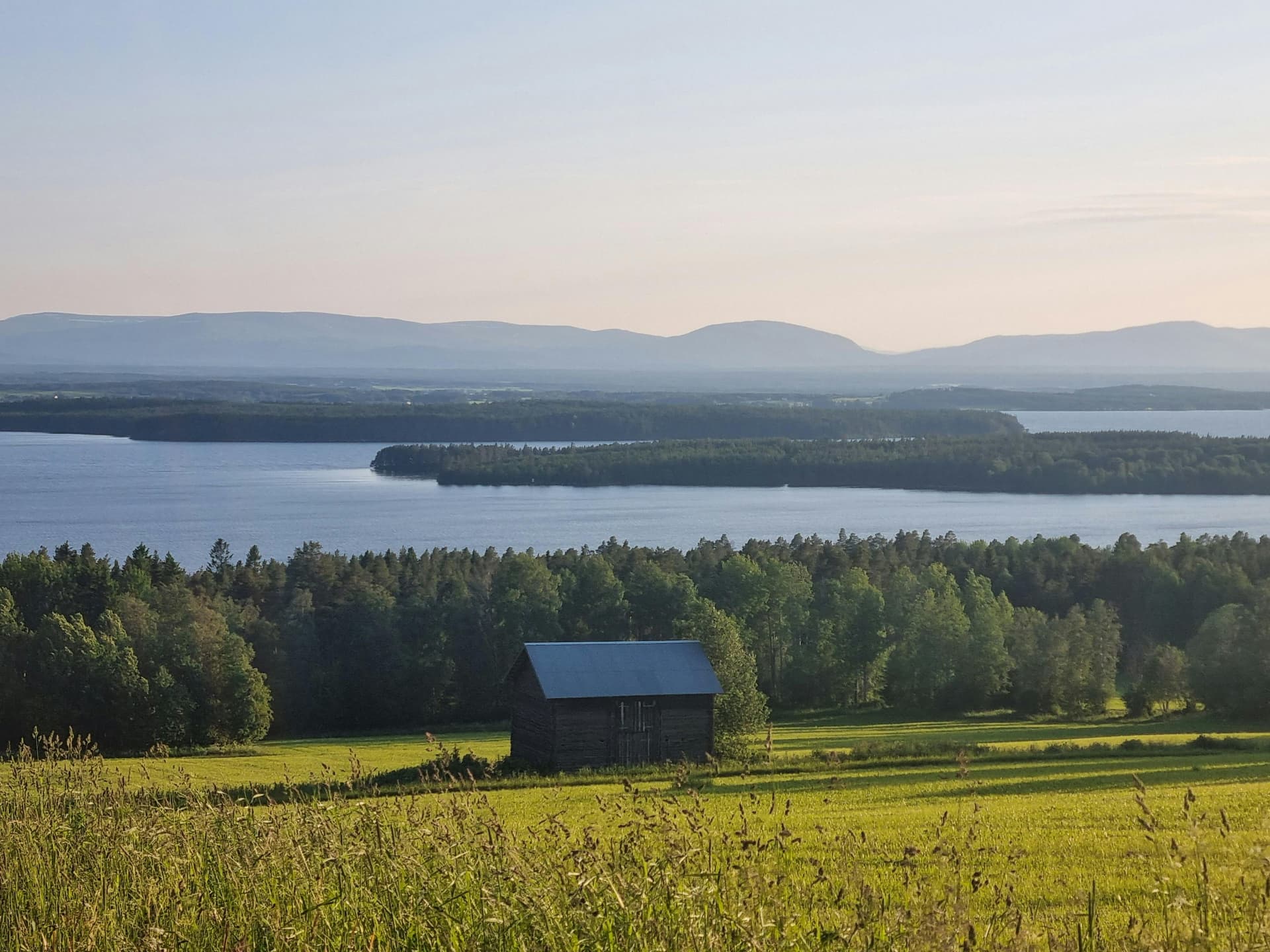 Vy över Oviksfjällen, Jämtland